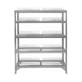 Стеллаж для сушки посуды Hessen СТ-1,6*16/5 (нерж) купить в Е.Маркет