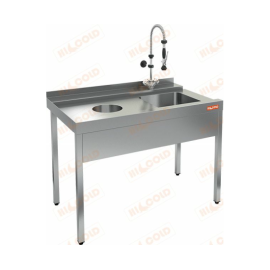 Стол предмоечный HICOLD НСДПМ-12/7,4БЛ купить в Е.Маркет