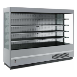 Холодильная горка гастрономическая Carboma FC20-07 VM 1,9-2 (Carboma Cube 1930/710 ВХСп-1,9, Паттерн, 0108 Темный дуб) купить в Е.Маркет