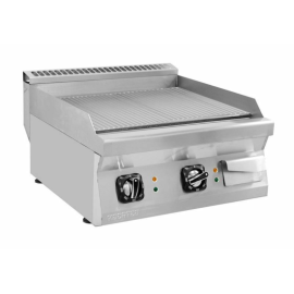 Поверхность жарочная электрическая Kocateq MCEGC 86R с 2 хром. зонами нагрева ребристая, линия 600 купить в Е.Маркет