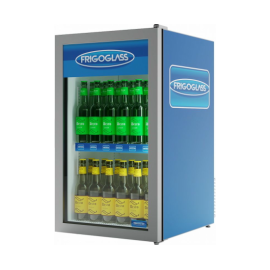 Шкаф барный холодильный Frigoglass Super 5 (R600а) (сер.корпус,бел.кабинет,сер.рамка дв.,1Led,2полки,2ЦД) купить в Е.Маркет