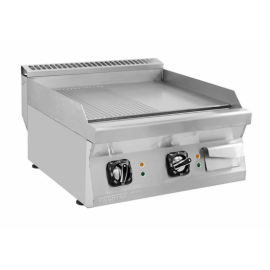 Поверхность жарочная электрическая Kocateq MCEGC 87SR с 2 хром. зонами нагрева плоская/ребристая, линия 700 купить в Е.Маркет