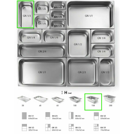 Гастроемкость CRAZY PAN GN1/3-150 купить в Е.Маркет