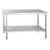 Стол производственный Abat СПРО-7-1 каркас из нерж. стали, с полкой купить в Е.Маркет