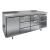 Стол холодильный HICOLD GN 133/TN с бортом купить в Е.Маркет