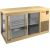 Витрина холодильная HICOLD VRL 1100 R Beige купить в Е.Маркет