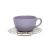Пара чайная UNNI SHAPE LILAC (чашка 200мл и блюдце 14см) OXFORD 102957, AY04-5625 купить в Е.Маркет